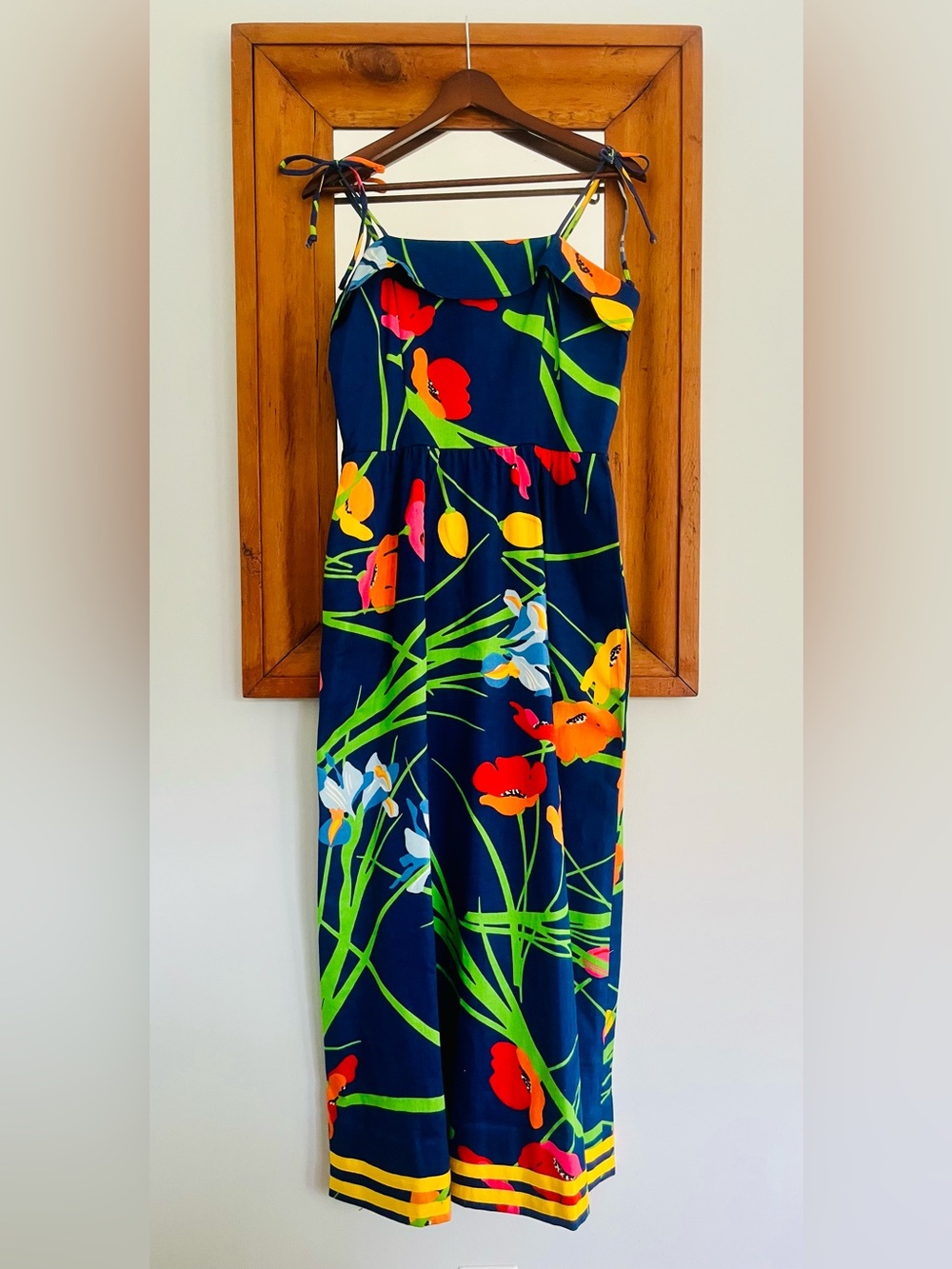 1970s Vintage Boutique Cotton Dress